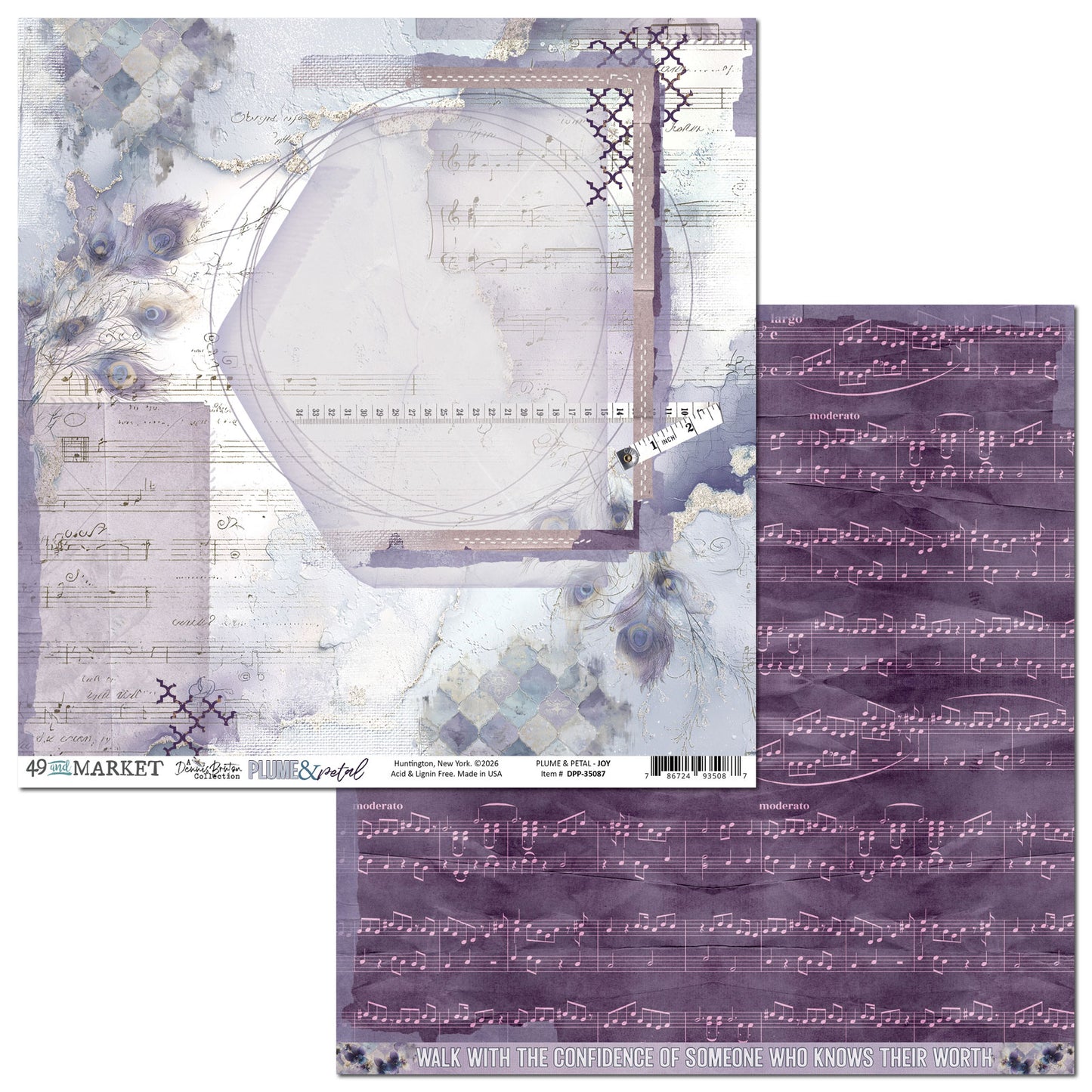 49 & Market Plume & Petal 12x12 Collection Pack