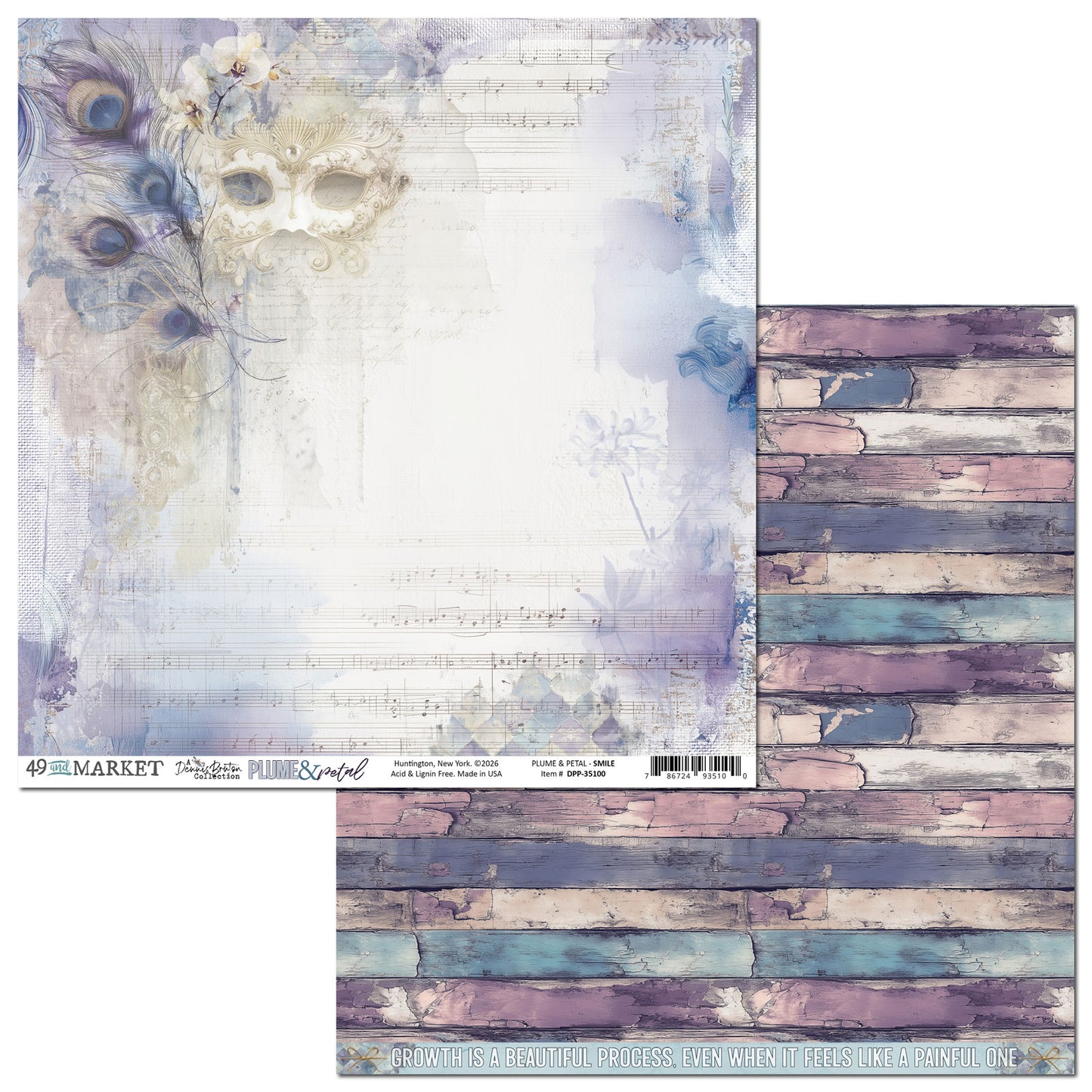 49 & Market Plume & Petal 12x12 Collection Pack