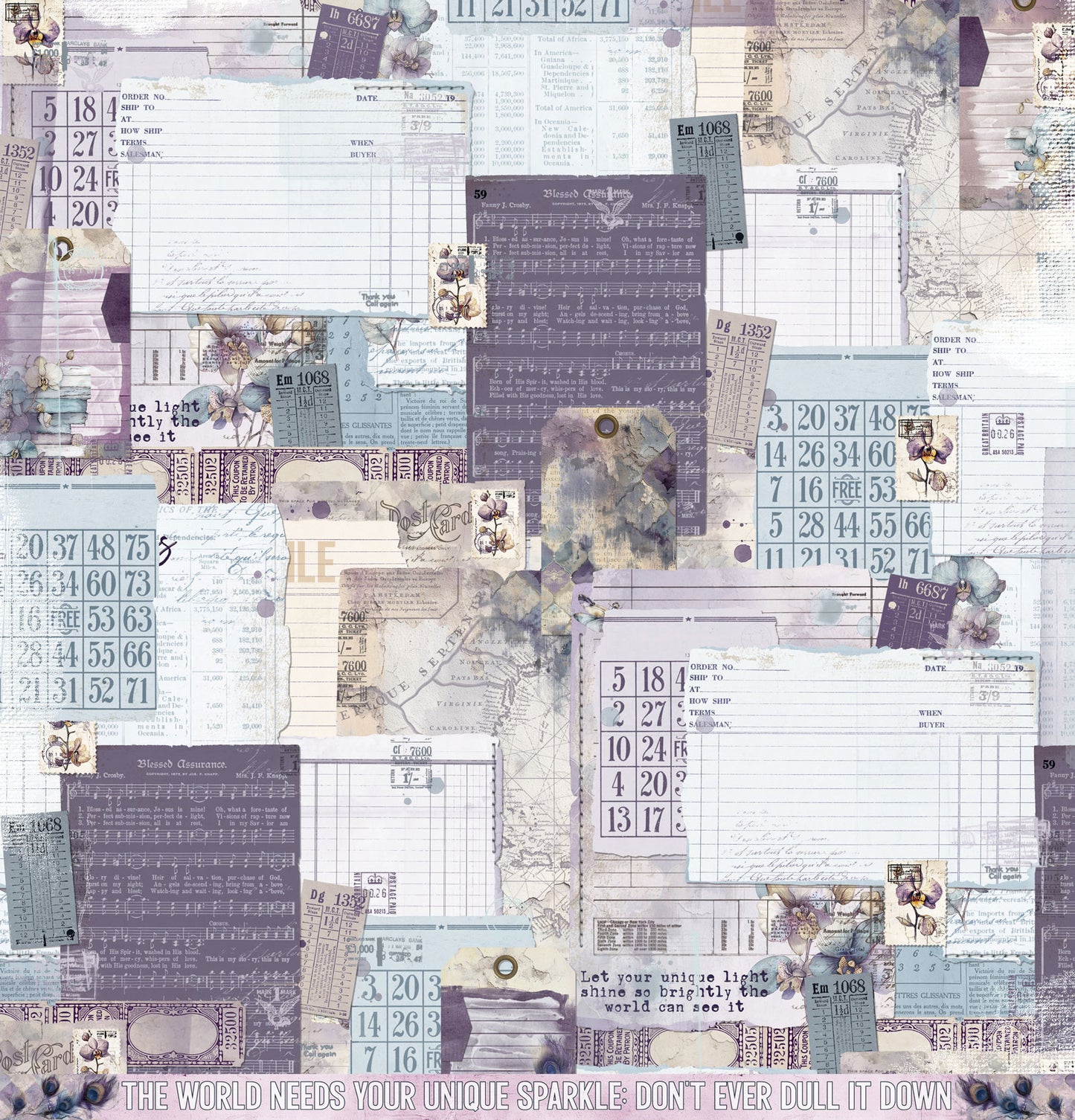 49 & Market Plume & Petal 12x12 Collection Pack