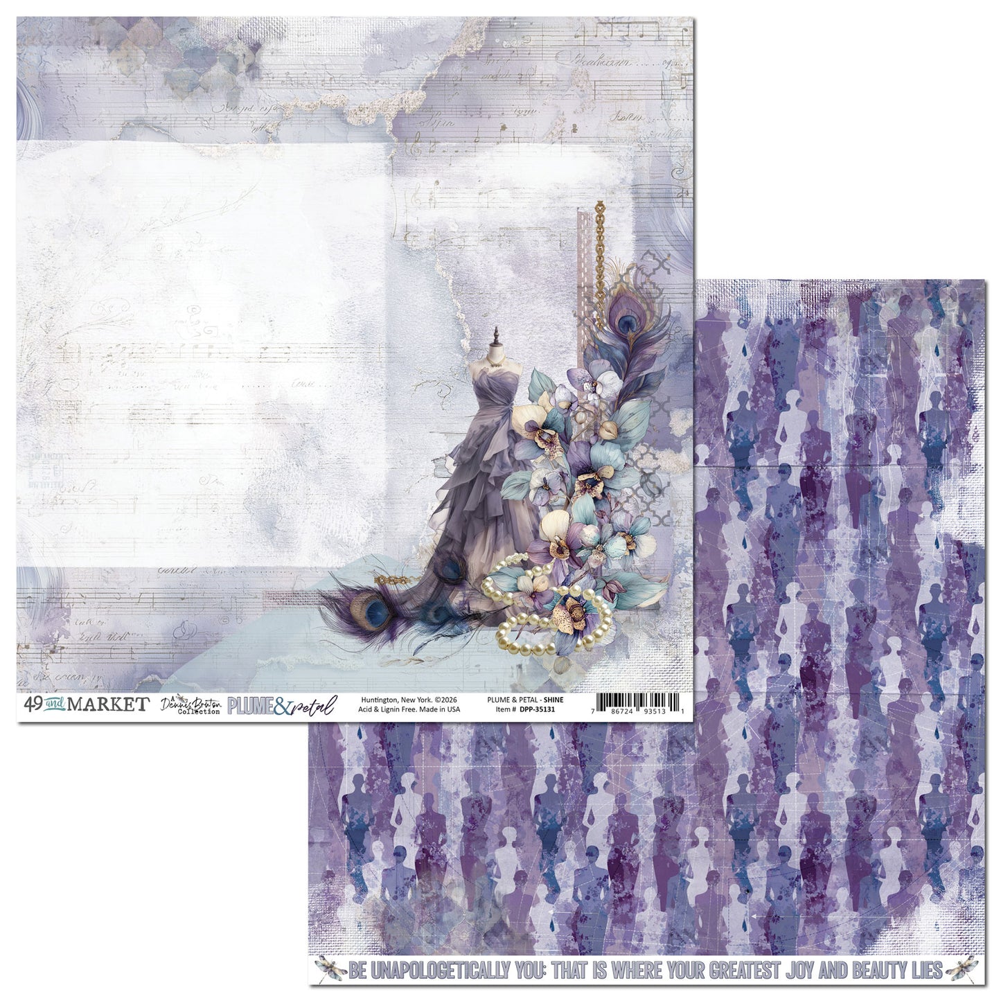 49 & Market Plume & Petal 12x12 Collection Pack