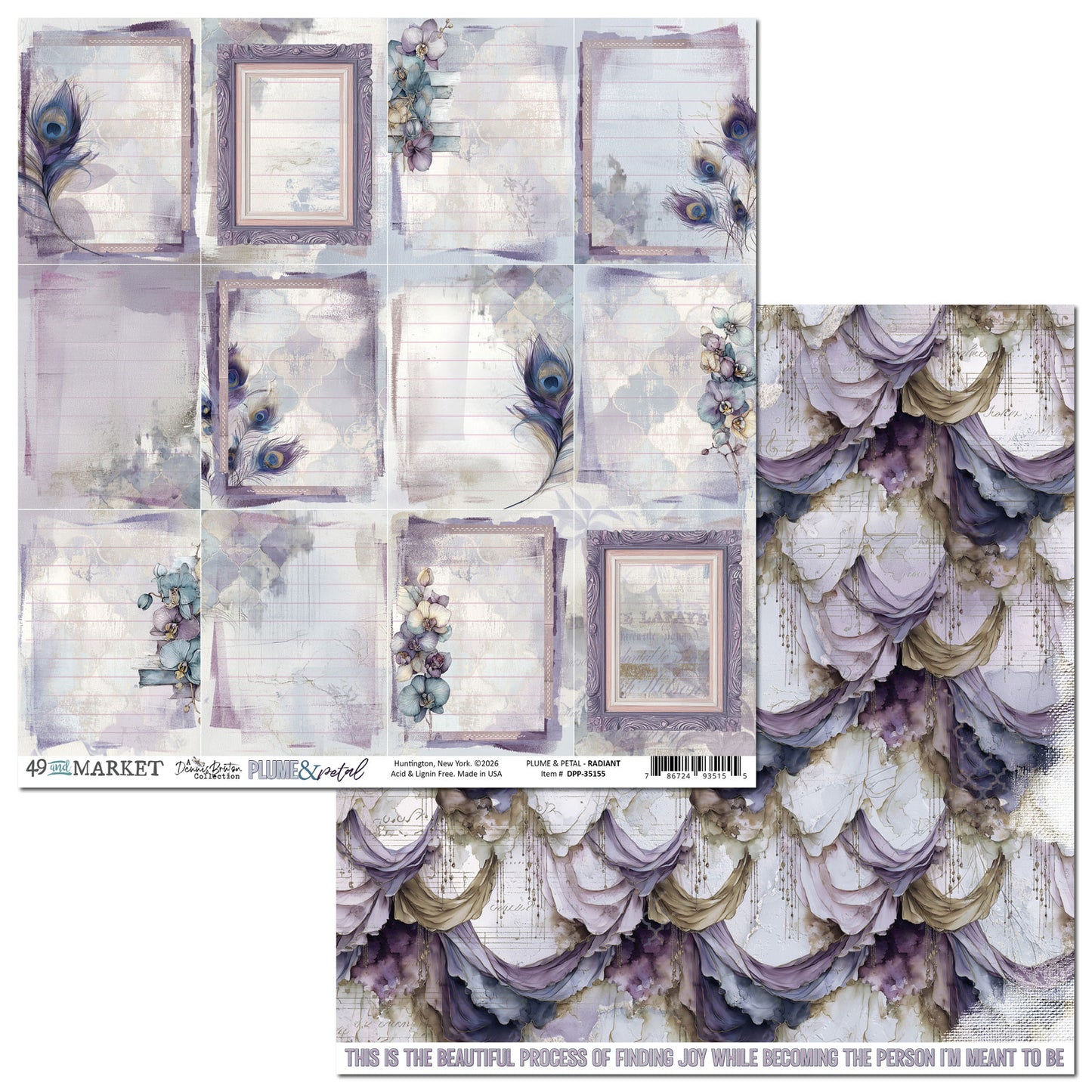 49 & Market Plume & Petal 12x12 Collection Pack