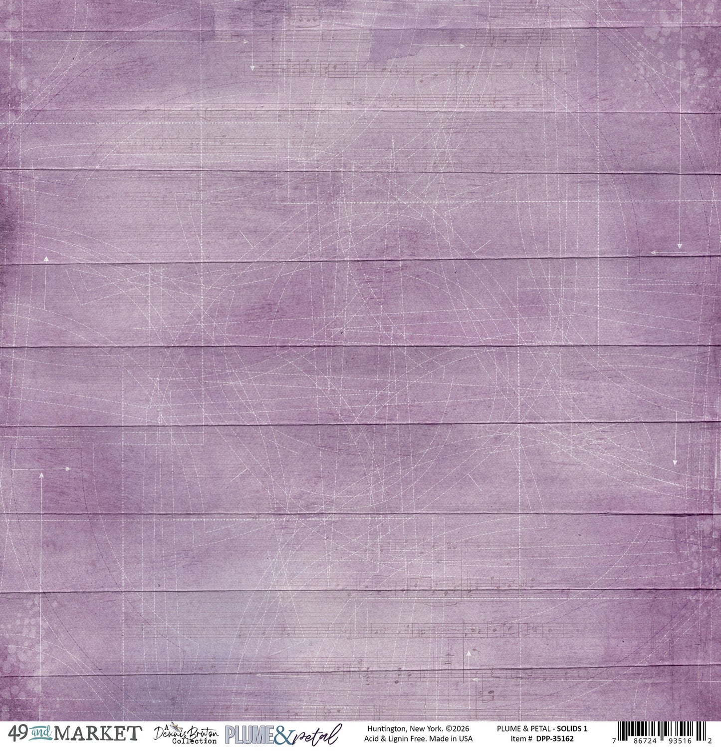 49 & Market Plume & Petal 12x12 Solids Collection Pack