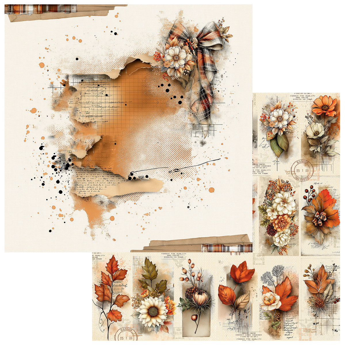49 & Market Season's Bounty 12 x 12 Collection Pack