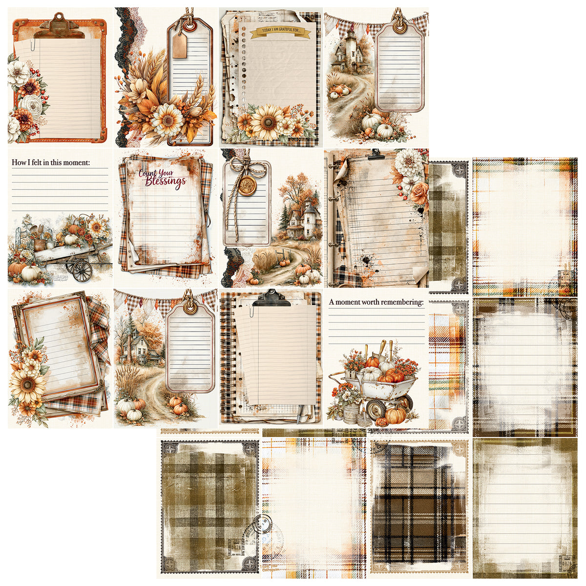 49 & Market Season's Bounty 12 x 12 Collection Pack