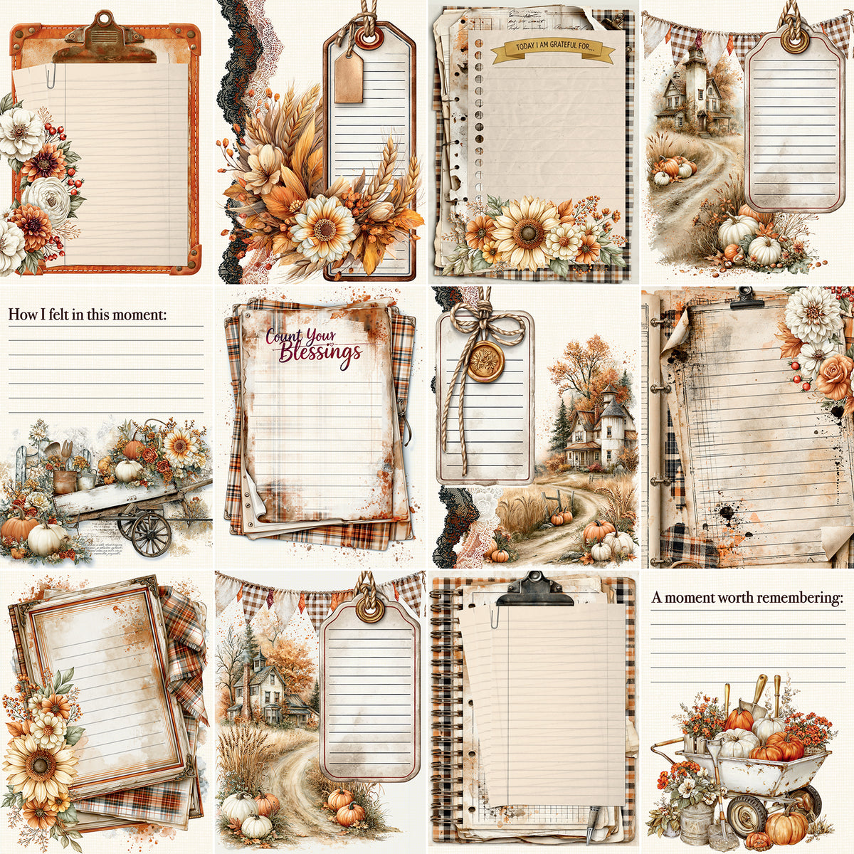 49 & Market Season's Bounty 12 x 12 Collection Pack
