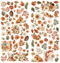 49 & Market Season's Bounty Laser Cut Wildflowers