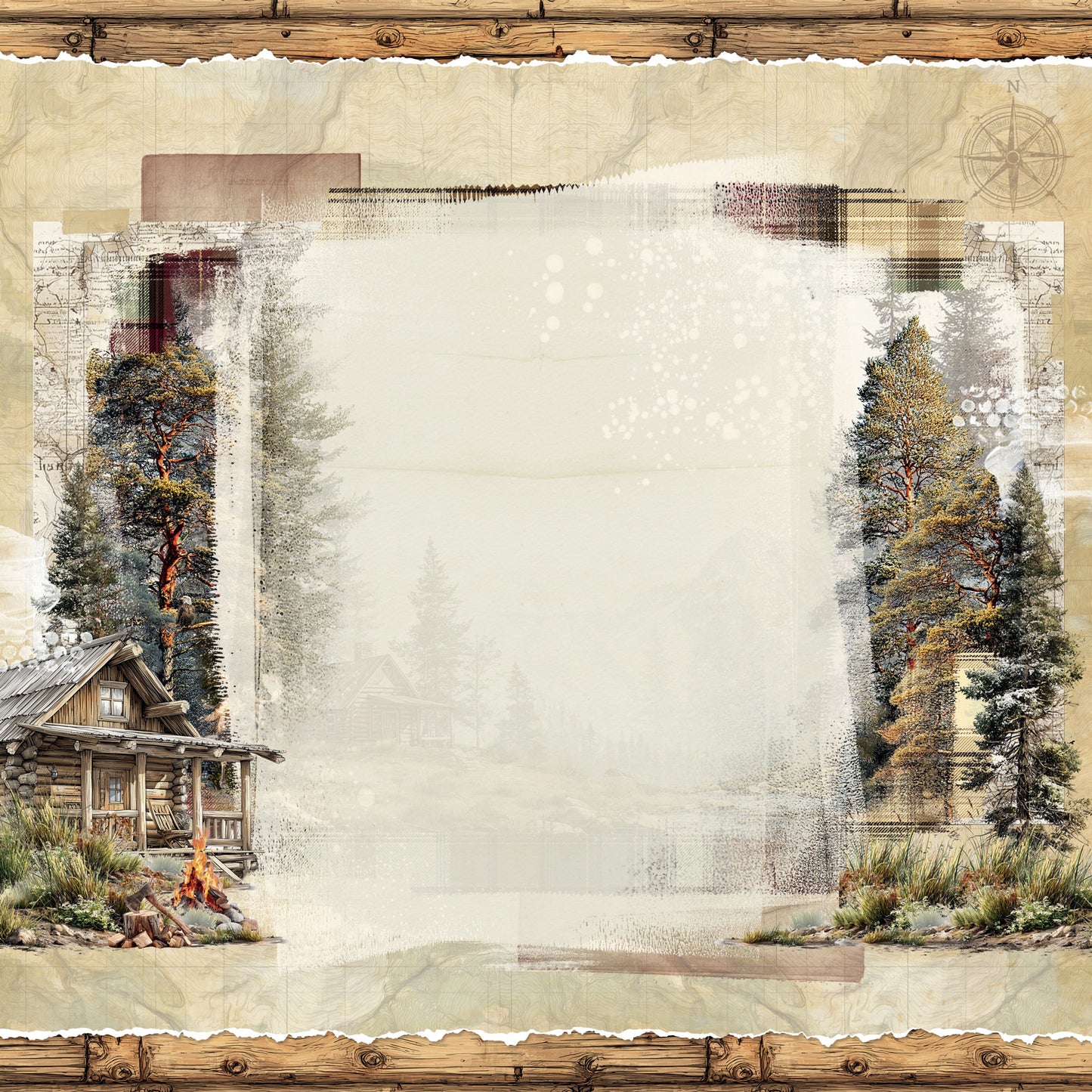 49 & Market Timber & Tweed 12x12 Collection Pack