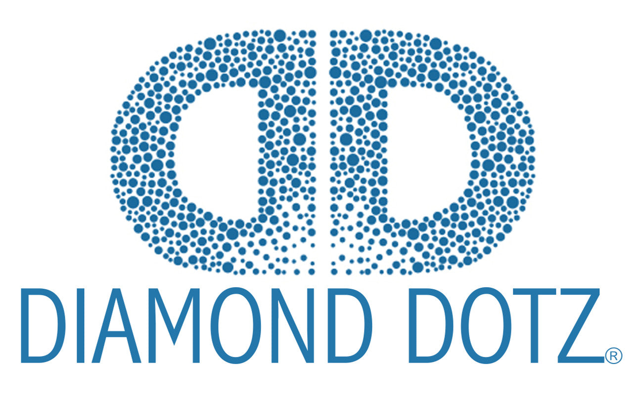 Diamond Dotz bloemmandala met frame