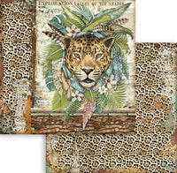 Stamperia Amazonia 30 x 30 cm papiercollectie 