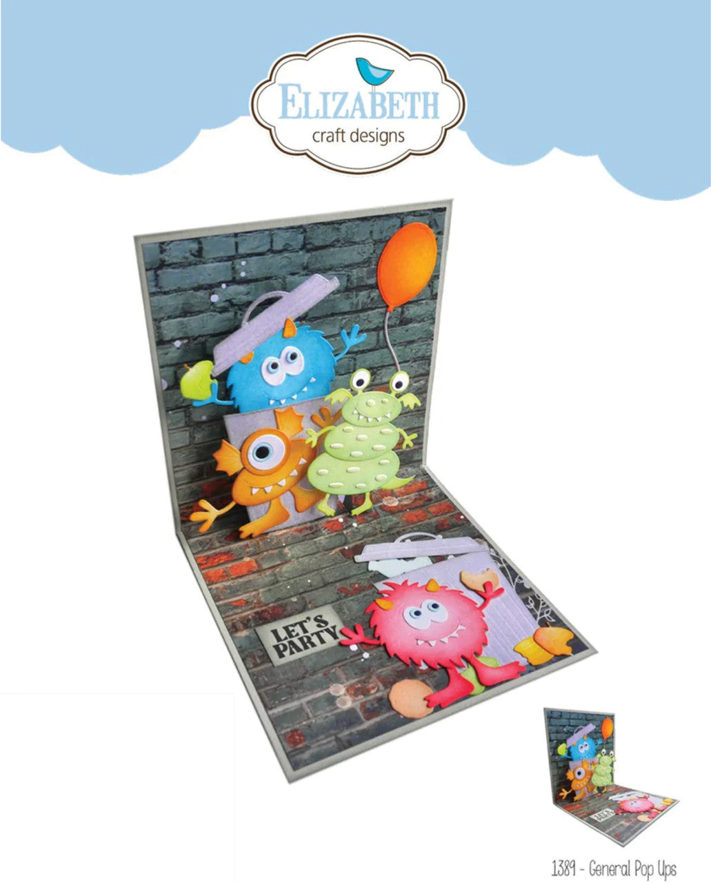 Elizabeth Craft Designs Juego de troqueles generales emergentes