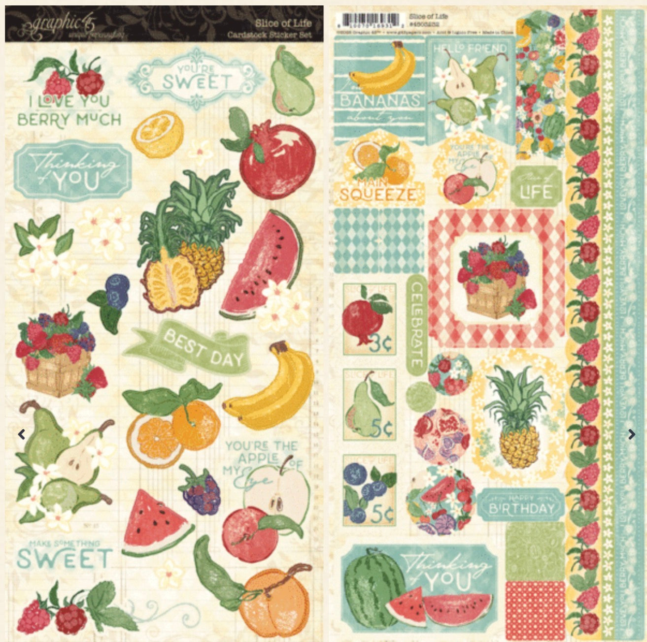 Graphic 45 Slice of Life Card Kit