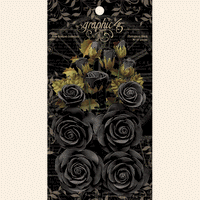 Graphic 45 Photogenic Black Rose Bouquet Collection