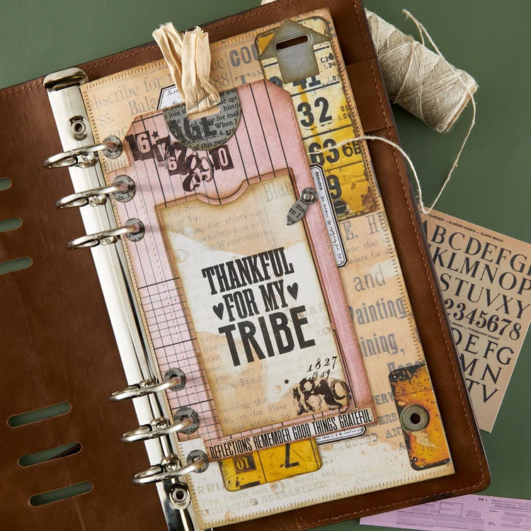Keepsake Capsule Page Etched Dies by Esther Glas