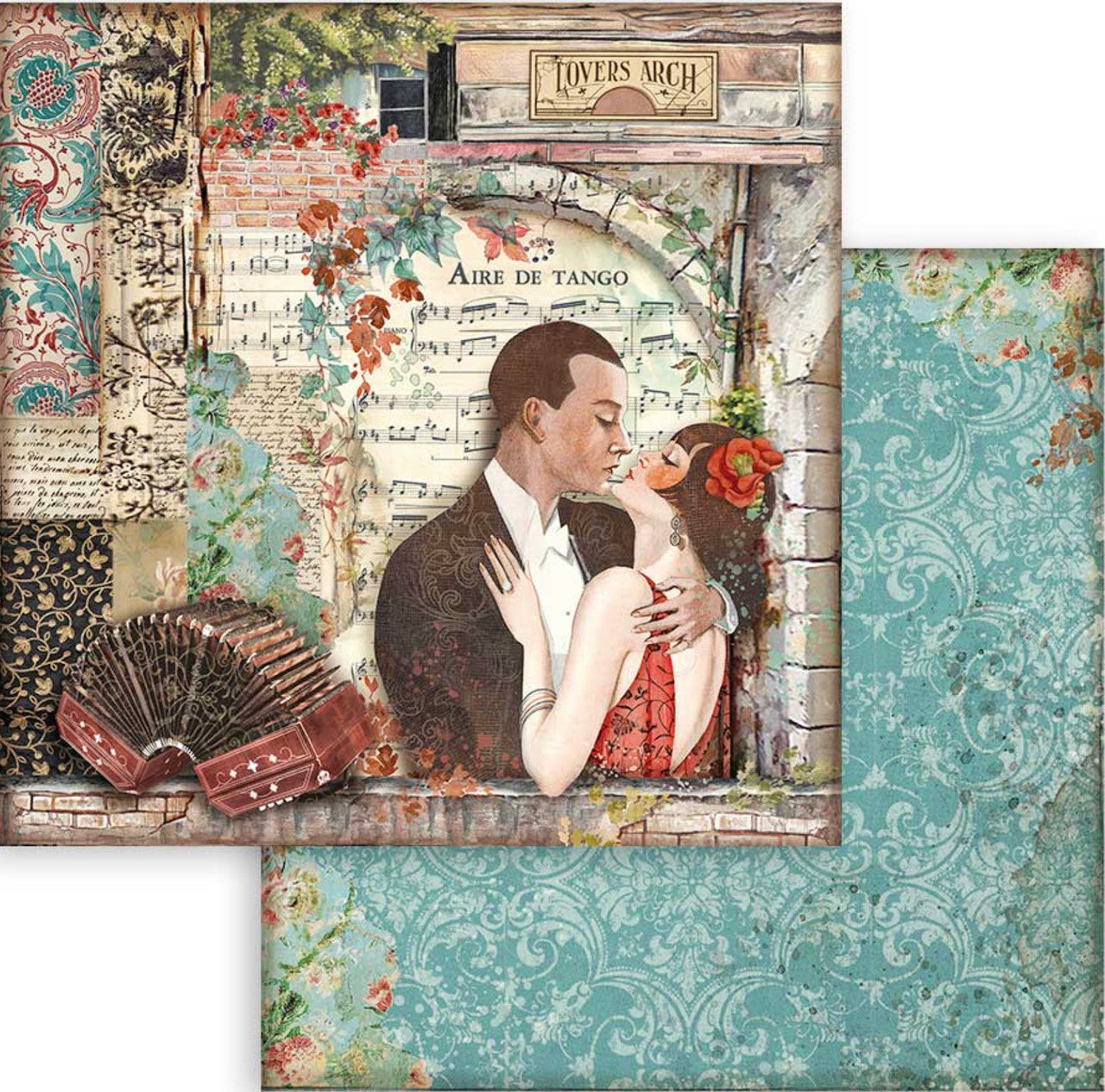 Stamperia Desire 12” x 12” Paper Collection