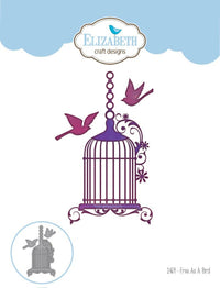 Elizabeth Craft Free As A Bird-dobbelsteen