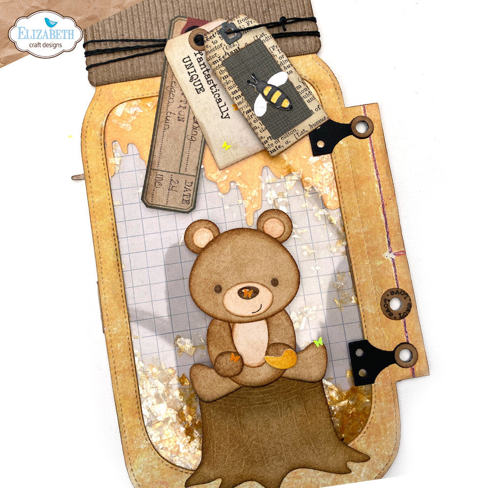 Honey Bear Stamp and Die Sets – Elizabeth Craft Designs