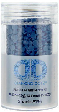 Diamond Dotz Freestyle Gems 2.8mm 12g Denim 8136