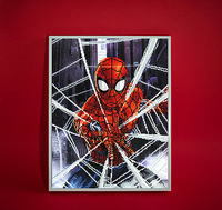 Camelot Dots Diamond Painting Kit Beginner Marvel Spiderman Dotz