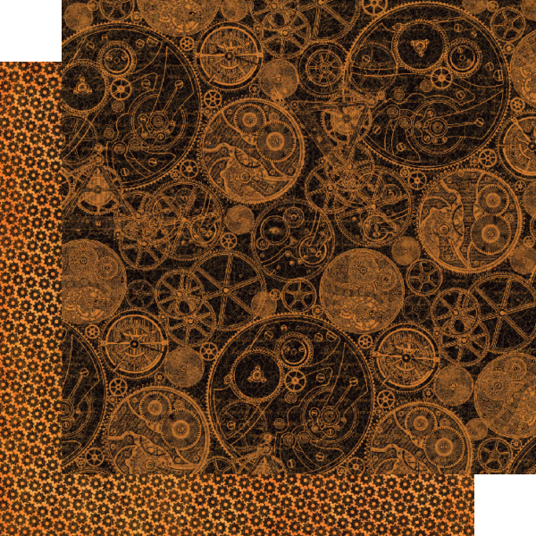 Graphic 45 Steampunk Spells 8” x 8” Paper Pad