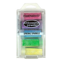 Kit de polvos para relieve Stampendous Spring Sparkle