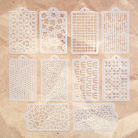 Elizabeth Craft Designs Happy Patterns - Plantillas (10 unidades)