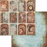 Stamperia Clockwise Paper Pack 12” x 12”