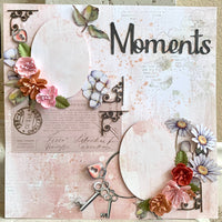 Kreative Kreations “Unforgettable Moments” 2-Page Layout (Virtual Class # 12)