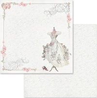 Stamperia-bruiloftpapierpakket 30 x 30 cm