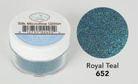 Elizabeth Craft Designs Zijde Microfijne Glitter - Royal Teal 0.5oz