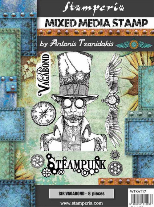 Stamperia Stamp Sir Vagabond Steampunk