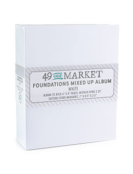 49 & Market Foundations Mixed Up Album 2.0 - White