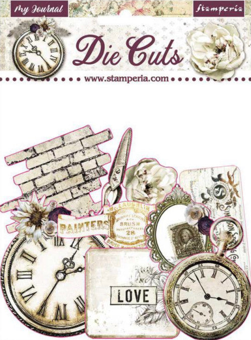 Stamperia Die Cuts-dagboek 