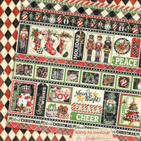 Graphic 45 Merry-ful Greetings 8” x 8” Collection Pack