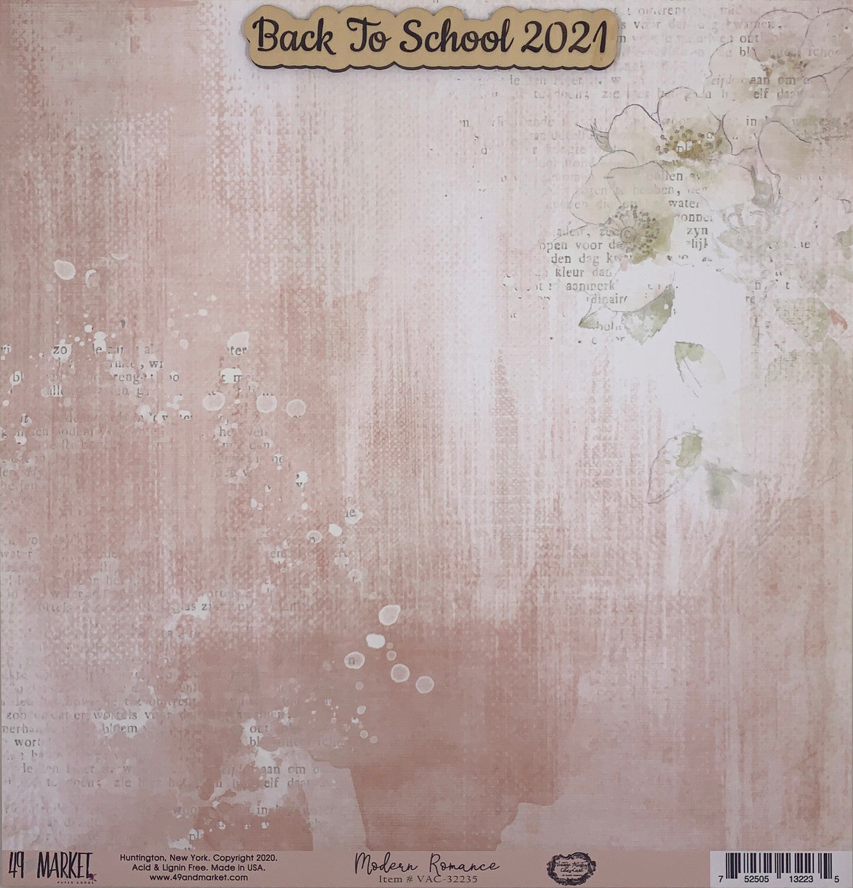 Terug naar school 2021 Houten versiering