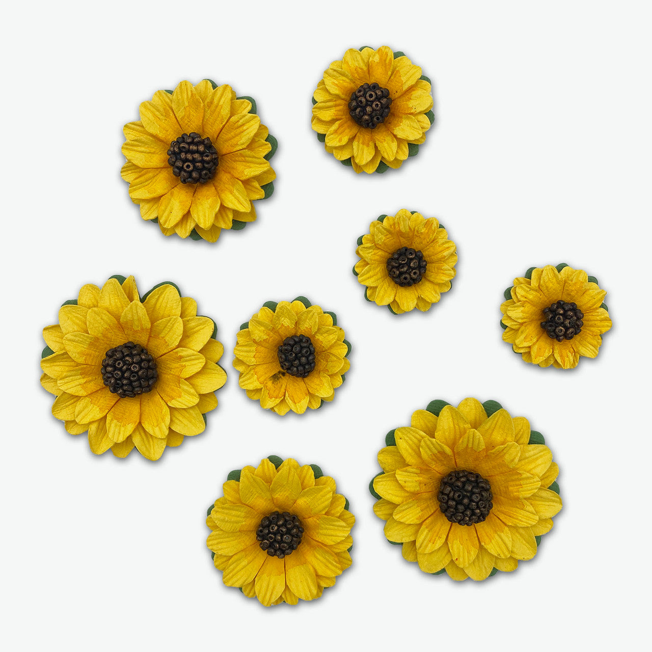49 and Market Sunflower Paper Flowers Amber