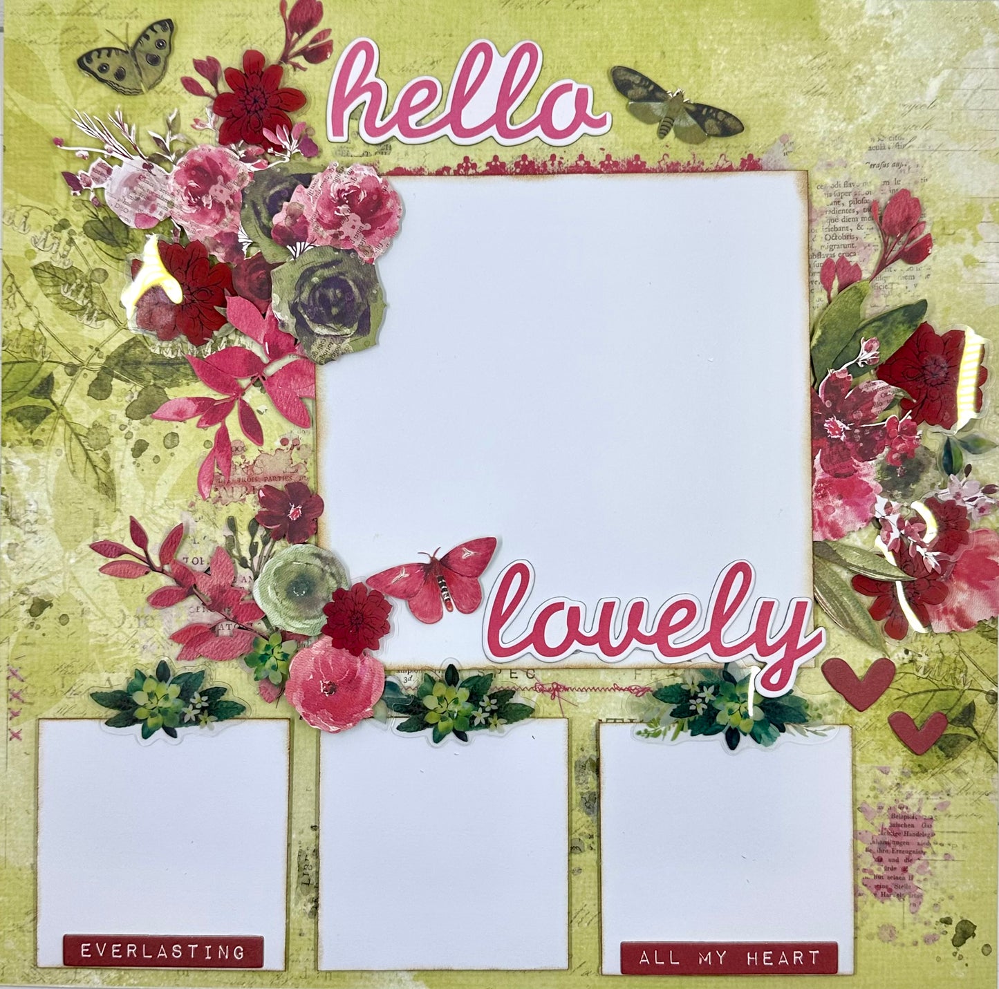 Hello Lovely 2-Page Layout (Club Kit 129)