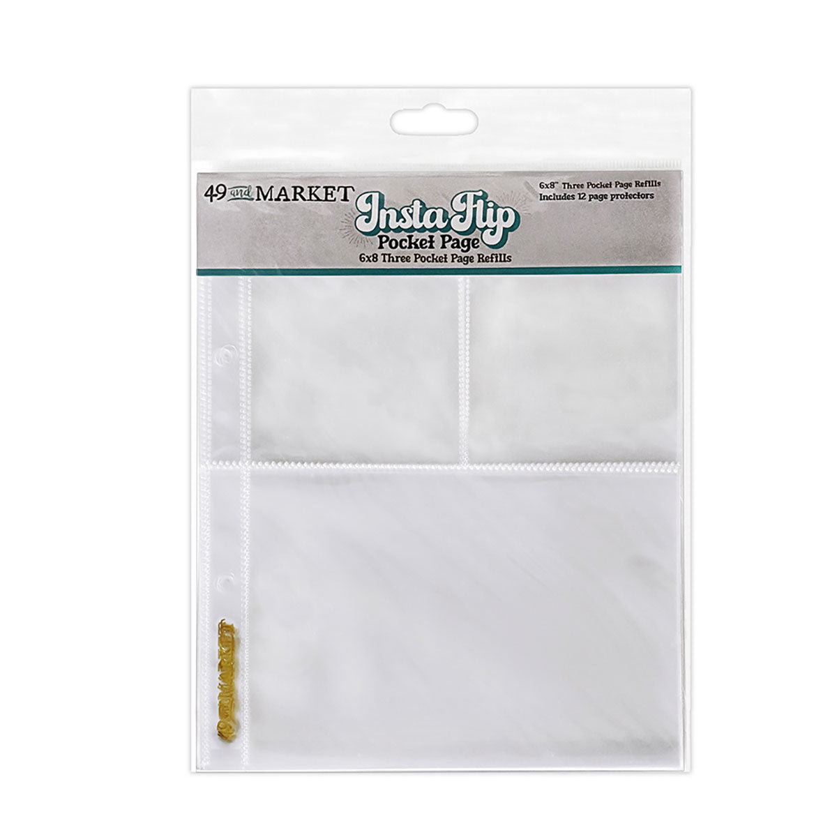 49 & Market InstaFlip Pocket Page Refills - 3 Pockets