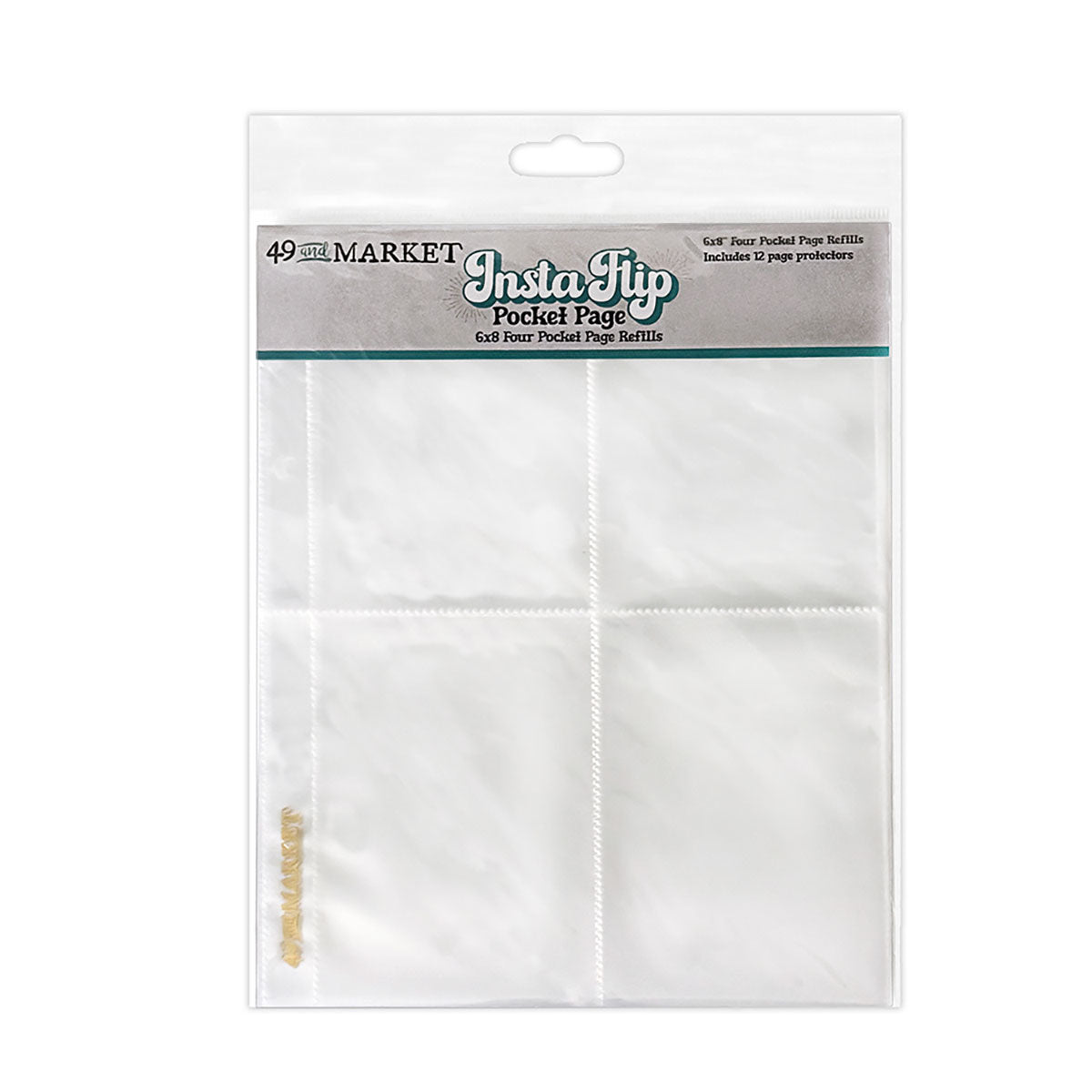 49 & Market InstaFlip Pocket Page Refills - 4 Pockets