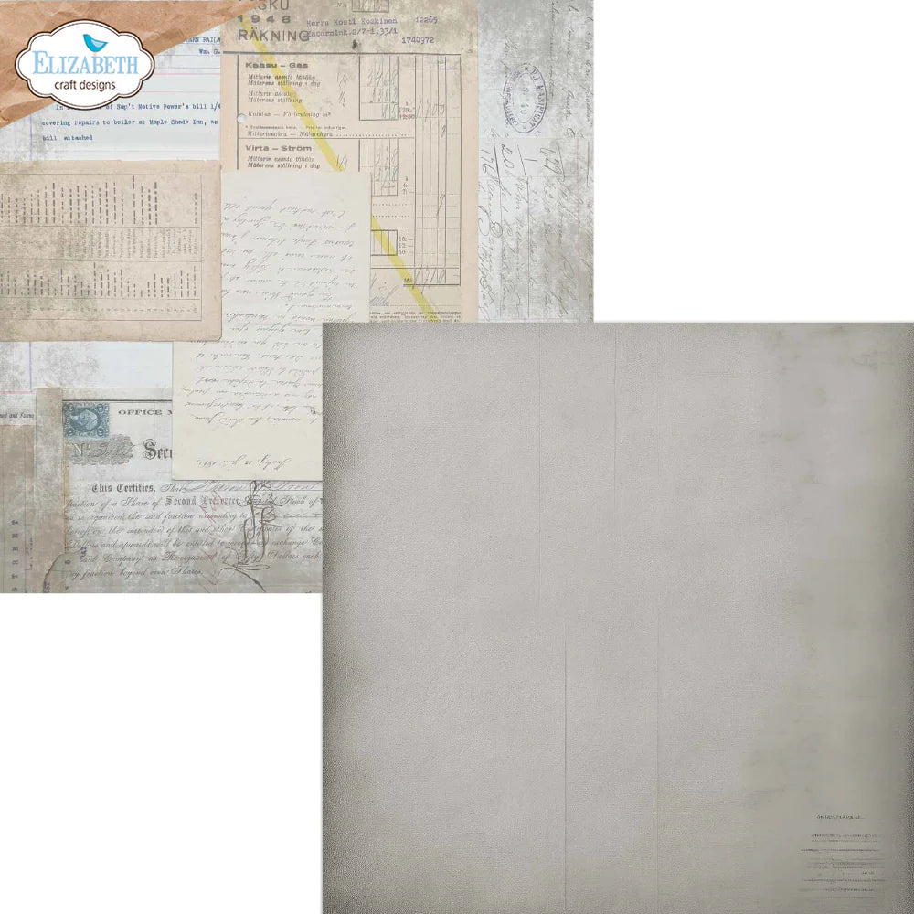 Elizabeth Craft Designs Backgrounds Volume 5 12” x 12” Paper Pack