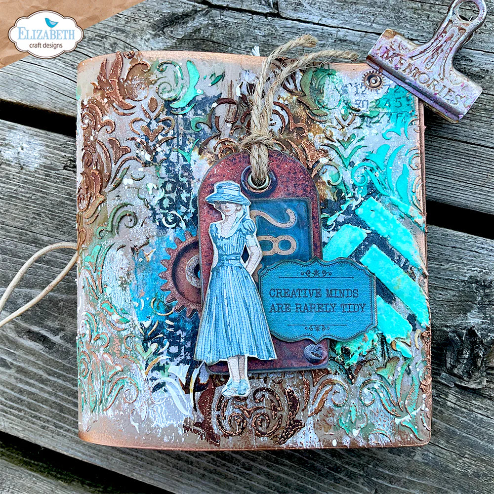 Elizabeth Craft Designs Journal Stencils 11