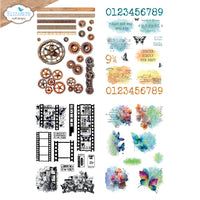 Elizabeth Craft Designs Layers of Time Rub-Ons