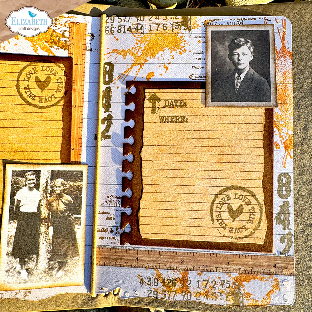 Elizabeth Craft Designs Perfectly Imperfect Stamp Set