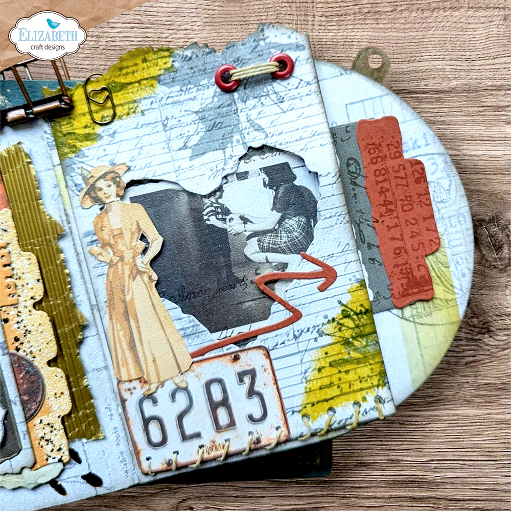 Elizabeth Craft Designs Stamped & Worn Stamp Set