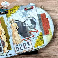 Elizabeth Craft Designs Stamped & Worn Stamp Set