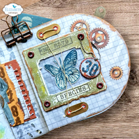 Elizabeth Craft Designs Where Wings Wander Stamp & Die Set