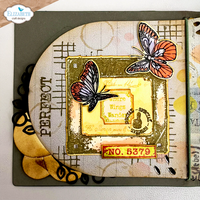Elizabeth Craft Designs Where Wings Wander Stamp & Die Set