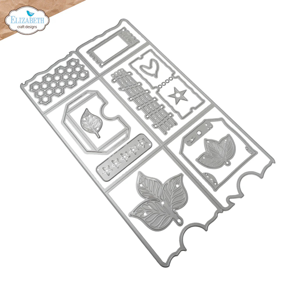 Elizabeth Craft Designs Off The Edge Pocket Metal Die Set