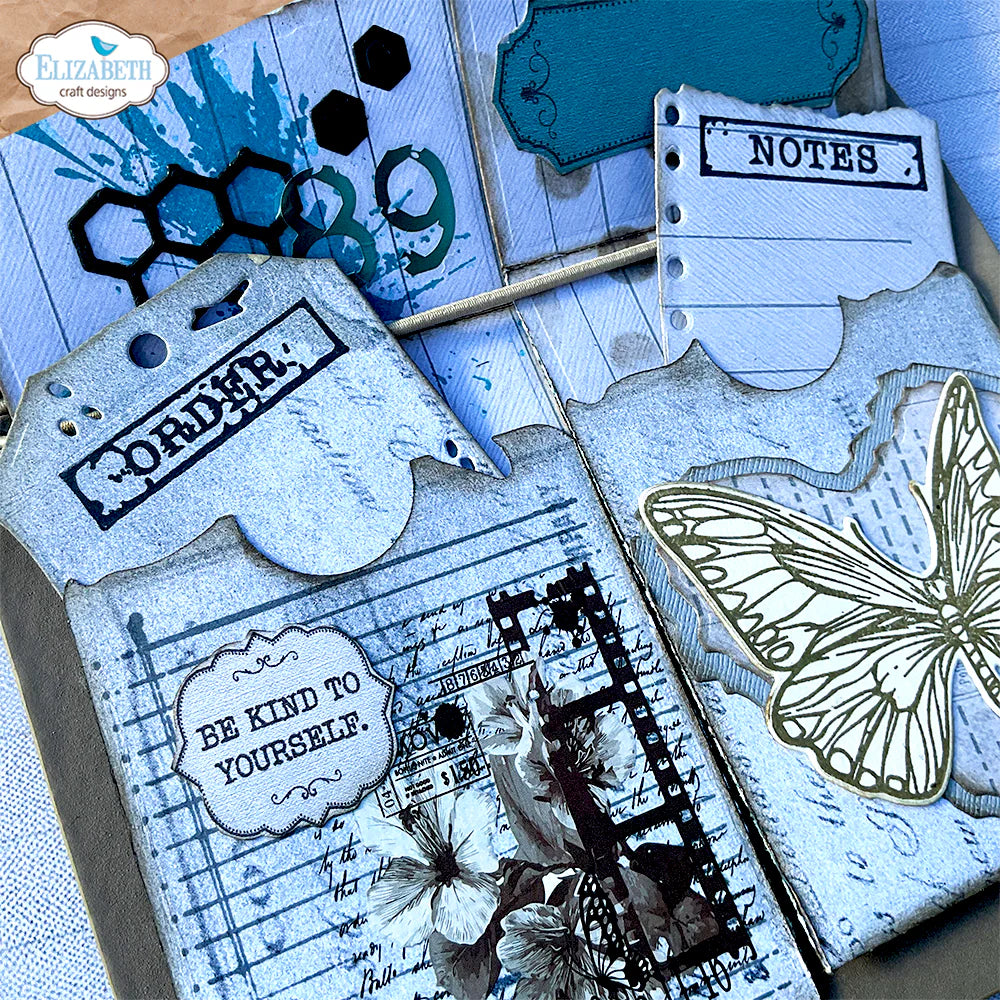 Elizabeth Craft Designs Off The Edge Pocket Metal Die Set