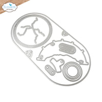 Elizabeth Craft Designs Rounded Pocket Page Metal Die Set
