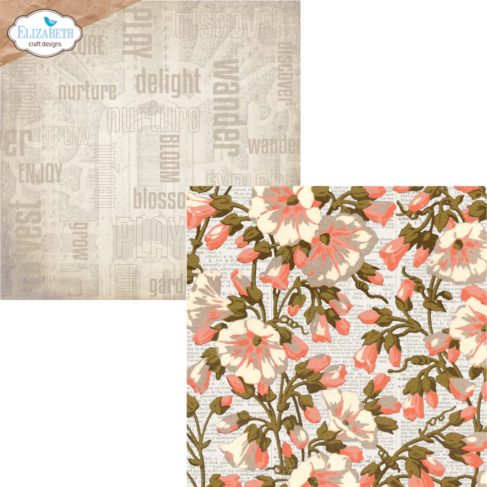 Elizabeth Craft Designs Spring Splendor 12” x 12” Paper Pack